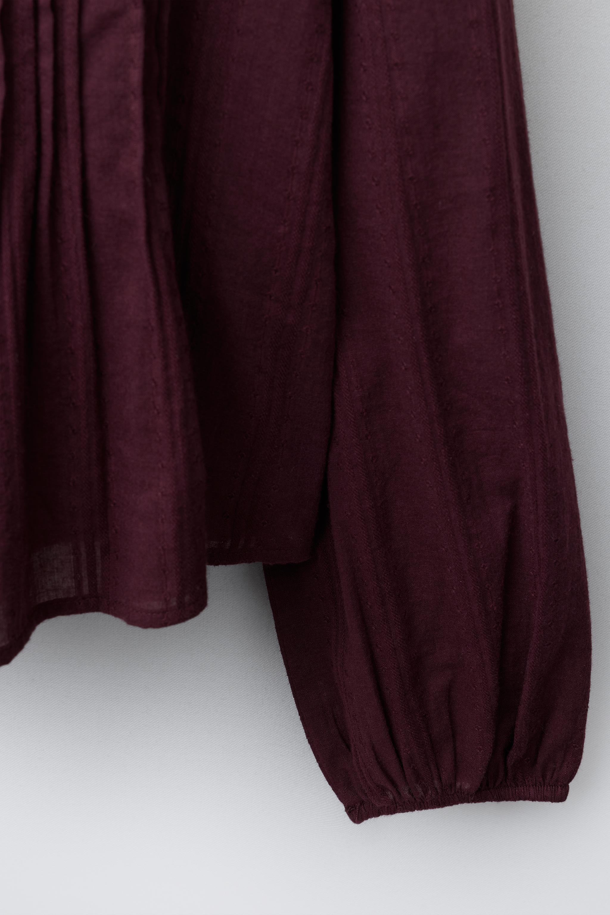 ROMANTIC TEXTURED SHIRT